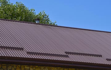 typical Pembrokeshire corrugated roof uses
